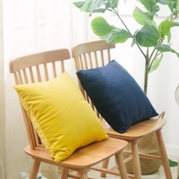 American Styles 18X18 Plush Velvet Reversible Waterproof Plant Cushion Cover Woven Techniquen Pillows