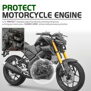 XXUN Motorcycle Parts Crash Bar <strong>Engine</strong> Guard Bumper Frame Slider Protector for Yamaha MT15 MT-15 MT 15 2019 2020 2021 2022 2023 - Product Image 3