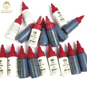 Usine En Gros 2OZ Noir Blanc Tenue Parfaite Cheveux Tissage Trame kératine u pointe Colle Pistolet pince u-tip pour extensions de cheveux - Product Image 1