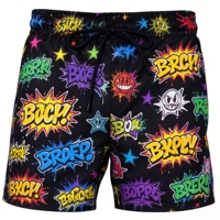 Shorts de jogging personnalisés en 1 pièce, OEM, poids lourd, imprimé camouflage, broderie logo 3D pour hommes