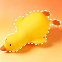 Jouet anti-stress super grand canard en plastique à rebond lent, le plus vendu, pour adultes et enfants de 5 à 7 ans
