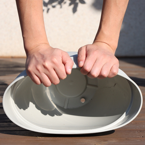 <span class=keywords><strong>Bas</strong></span> prix ensemble de pots de <span class=keywords><strong>fleur</strong></span> en plastique moderne de haute qualité décoration de plantation courte ronde avec plateaux pour balcon jardin extérieur - Product Image 5