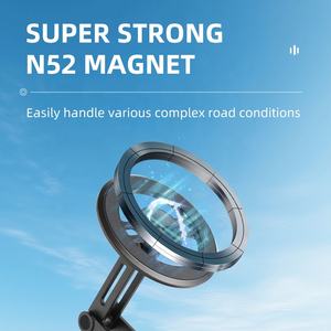 Duradero 360 °   Soporte Magnético Giratorio para Teléfono con Ventosa Nano, Plegable y Extensible, Universal para Coche, Salpicadero y Escritorio - Product Image 3