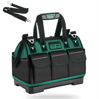 Grand sac multifonctionnel à outils en toile Oxford épaissie Sac de rangement pour l'entretien