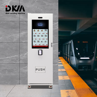 Máquina Expendedora Refrigerada de Cáñamo con Pantalla Táctil Digital Inteligente DKM Large Tech, con Cámara IA y Verificación de Edad