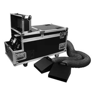 Nuovo design 3000W macchina per nebbia d'acqua macchina per fumo da palcoscenico puntelli per matrimoni macchina per ghiaccio secco illuminazione audio video professionale