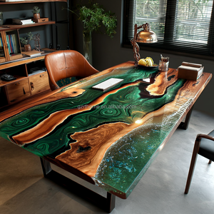 Tự làm nhựa Epoxy bảng thiết kế sáng tạo tiểu gỗ bàn, Bàn cà phê và bàn ăn - Product Image 5