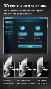 Dispositif de vision nocturne 3D à œil nu VRNV300 Jumelles avec <span class=keywords><strong>casque</strong></span> monté 4K HD Tactique Numérique Infrarouge - Product Image 6