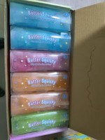 Lot de 36 bâtonnets de beurre moelleux colorés de 4 oz, à montée lente et croquants, jouets anti-stress pour enfants, vente en gros aux États-Unis, jouets promotionnels