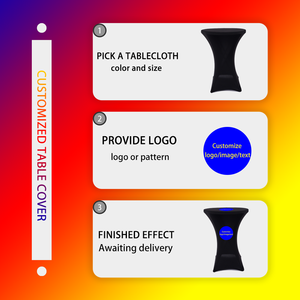 Bán buôn bảng màu rắn vải polyester cotton cho home & khách sạn sử dụng cho tiệc cưới Tiệc Tùng & Cocktail trang trí - Product Image 5