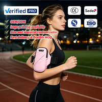 Brazalete Deportivo para Correr con Logotipo Personalizado, Bolsa para Teléfono, Reflectante, para Correr de Noche, Diseño para Actividades al Aire Libre