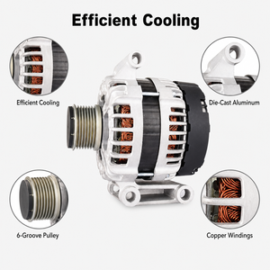 <span class=keywords><strong>Alternador</strong></span> Magnético de 12v 150a de Larga Duración, Alta Calidad, Bajo <span class=keywords><strong>Precio</strong></span>, Venta Directa de Fábrica - Product Image 4