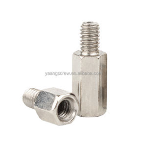 M2 M3 <span class=keywords><strong>M4</strong></span> M5 M6ทองเหลืองนิกเกิล Hex <span class=keywords><strong>Standoff</strong></span> หญิงชาย <span class=keywords><strong>Standoff</strong></span> สกรู PCB <span class=keywords><strong>Standoff</strong></span> Spacer สำหรับแป้นพิมพ์ - Product Image 5