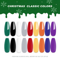 Robifel Vente à Chaud Vernis Gel de Noël Coffret de Collection de 60 Couleurs OEM Échantillon Personnalisé Gratuit Vernis Gel de Marque pour Ongles