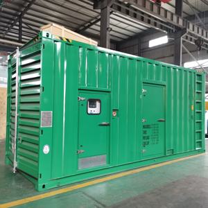 SHX 1500kva 1200kw ip23 EPA/EU chứng nhận Máy phát điện diesel hạng nặng Thiết lập công suất chính cho các trung tâm dữ liệu khai thác - Product Image 2