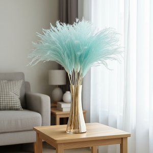 Arreglo Floral Natural, Pluma de Pampa Suave, Planta de Pampa con Excelente <span class=keywords><strong>Precio</strong></span>, Arreglo de Hierba de Pampa Seca para Arco de Boda - Product Image 2