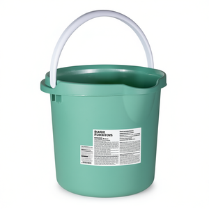 Cubo Redondo de PP de 12 L Verde Multiusos para Limpieza y Almacenamiento - Product Image 2