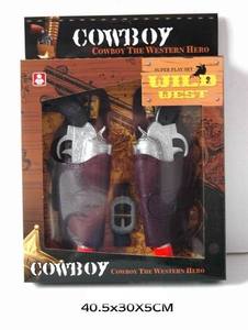 Set <span class=keywords><strong>Pistola</strong></span> e Fondina da <span class=keywords><strong>Cowboy</strong></span> da 11 Pollici con Suoni Realistici, Giocattolo da Sceriffo Western in Plastica ABS Unisex per Ragazzi - Product Image 5