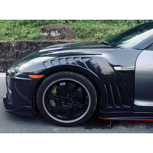 Kit de carrocería para Nissan R35, modificación de coche 2007-2025, parachoques delantero, panel de fibra de carbono, entrada de aire, guardabarros - Product Image 3
