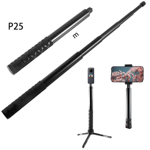 Perche à selfie extensible en aluminium + trépied pour caméra stabilisée DJI Osmo Mobile <span class=keywords><strong>5</strong></span> 4 3 FeiYu <span class=keywords><strong>Zhiyun</strong></span> <span class=keywords><strong>Smooth</strong></span> Moza Mini Isteady Insta360 - Product Image 1