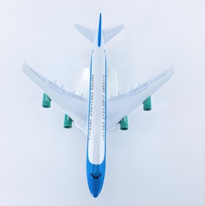 Maquette d'Avion en Alliage de 16 cm 1/400, Modèle d'Avion de Simulation, Modèle Volant, <span class=keywords><strong>Air</strong></span> Force <span class=keywords><strong>One</strong></span> Américain B747-200 - Product Image 4