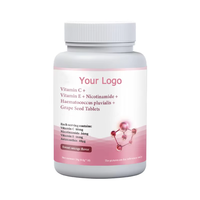 OEM tablet Vitamin C Vitamin C nikote inamide biji anggur tablet