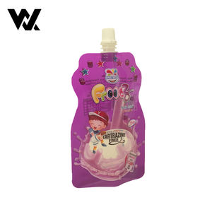 Bolsa de Plástico Personalizada con Boquilla para Llenado de Yogurt, Leche, Zumo de Fruta, 100ml 150ml 200ml, para Máquinas de Llenado - Product Image 2