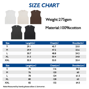 Streetwear Cutout débardeur 2025 été en coton vieilli unisexe - Product Image 4