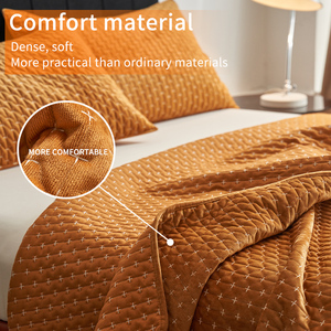 Vua Kích Thước 3-Mảnh Tấm Ga Trải Giường Đặt Hai Mặt Mềm Lông Cừu Flannel Khăn Trải Giường Chăn Bông Hỗ Trợ Giấc Ngủ Mùa Đông Giường Chăn - Product Image 4