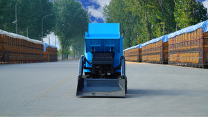 รถตักดินขนาดเล็กแบบมีล้อตีนตะขาบ ได้รับการรับรองมาตรฐาน CE สำหรับงานนอกพื้นที่  สามารถบรรทุกเองได้  ความจุถัง 20 ลิตร  เครื่องยนต์ดีเซล/เบนซิน - Product Image 3