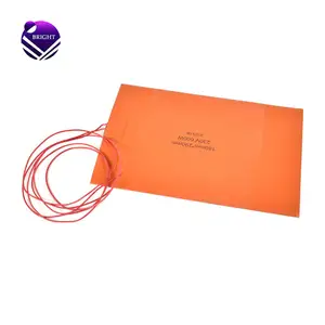 BRIGHT 230V 600W 180*290mm Flexible Electric Silicone Rubber Heater Pad With 3M Adhesive