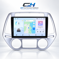 Autoradio Android 9 pouces pour Hyundai I20 2015-2018, WiFi BT GPS CarPlay Android Auto AHD 4+64G Lecteur multimédia