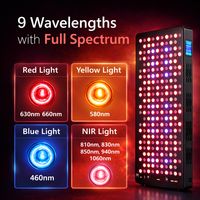 Sunsred Nouveautés OEM ODM Panneau de luminothérapie LED rouge pour le corps entier