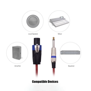 도매 베이스 스피커 케이블 100피트 XLR 스피커 케이블 오디언스 AU24 도매 순수 구리 베이스 스피커 케이블 그린 오디언스 - Product Image 6