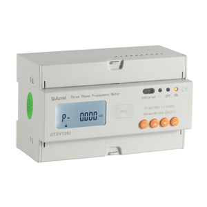 Compteur d'énergie prépayé DTSY1352 3P4W avec protection contre les surcharges et coupure automatique pour appartement et dortoir - Product Image 2