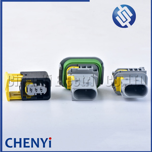 Série <span class=keywords><strong>3</strong></span> broches 1.5K <span class=keywords><strong>REC</strong></span>. HSG COD Auto étanche connecteur robuste prise de courant 2-1418448-1 2-1703843-1 2-1670730-1 - Product Image 5