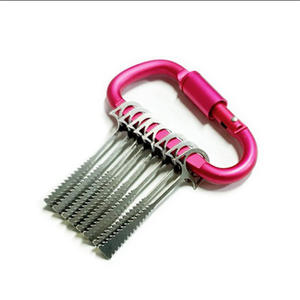 Piquets de tente Jellyfish en acier inoxydable argenté de qualité industrielle pour camping extérieur résistants au vent - Product Image 4