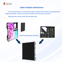 Pantalla LED de Alquiler de Desmontaje Rápido, Diseño de Bloqueo Rápido, P2.6 P3.91, Pantalla LED Interior para Escenarios, Eventos, Cabina de DJ, Fondo