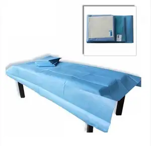 Sábana impermeable antibacteriana no tejida desechable, Funda de colchón, Sábana higiénica y rentable para camas de enfermería clínica