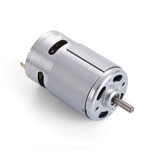 มอเตอร์ PM แบบแปรงถ่านแรงบิดสูง 12V/24V แกน D พร้อมเฟืองสี่เหลี่ยมแม่เหล็ก สำหรับพัดลม เครื่องใช้ไฟฟ้าในบ้าน FR775 มอเตอร์ DC แบบแปรงถ่านแรงบิดสูง - Product Image 2