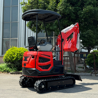Livraison Gratuite – Nouvelle Mini-Pelle Compacte de 1,8 Tonne, Conforme EPA, sur Chenilles, pour Ferme – Petites Excavatrices de 1 Tonne, Prix Compétitifs