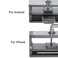 TBK-201A Machine à Presser l'Écran, Outil d'Étanchéité Étanche pour Téléphone Portable, Machine de Maintien de Pression LCD pour Verre Avant d'iPhone 14 Pro Max