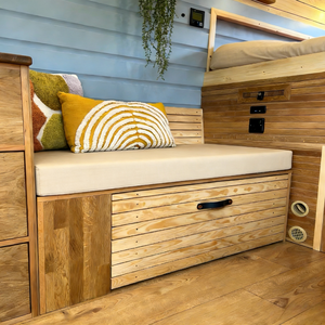 Cojín Ortopédico de Lujo Personalizable para Asiento de RV con Soporte para Cadera, Colchón de Espuma Viscoelástica de Alta Densidad, Transpirable, Antiácaros y Cómodo - Product Image 3