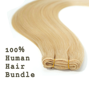 Super Double Drawn Human Hair Weft Luxurious Human Hair Bundle Long Smooth 12A 14A Shedding-free Raw Cuticle Human Hair Weft - Product Image 4