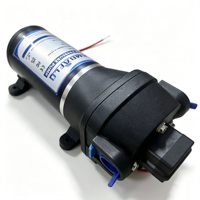 Pompe à eau MAMBAFLO 24V DC 4,5 GPM 17,0 LPM 40 PSI à membrane auto-amorçante pour camping-car, bateau, yacht, caravane, utilisation d'eau douce