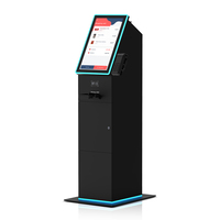 MHY Prix usine Borne de distribution de billets et de dépôt d'espèces, Borne ATM, Borne d'arcade, Armoire métallique sur pied, Multi-OS, SDK/Reconnaissance faciale