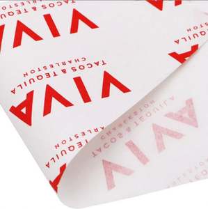 Emballage alimentaire en gros, papier alimentaire imprimé résistant à la graisse, papier d'emballage pour hamburgers et sandwichs de qualité alimentaire - Product Image 5