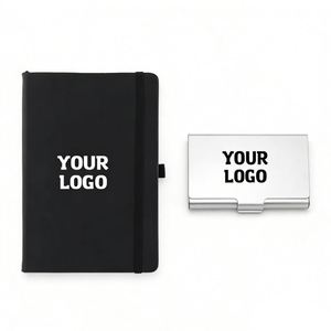 Factory Wholesale Notebooks with Custom Logo Printing Hardcover Pu Leather Elastic Band <b>Journal</b> Notebook for Promo Business Gift - Product Image 1