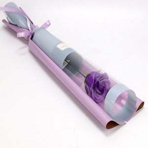 Cadeau de la Saint-Valentin 2022, fleurs artificielles faites à la main, cadeaux pour la fête des mères, bouquet de roses en savon - Product Image 5