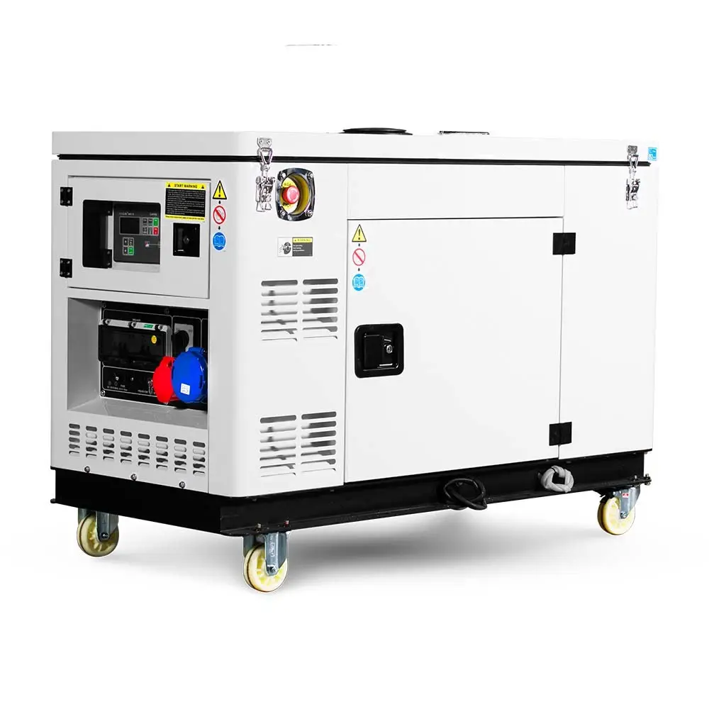 Potenza di emergenza del generatore mobile del gruppo elettrogeno portatile della benzina del CE 5kw raffreddato ad aria trifase